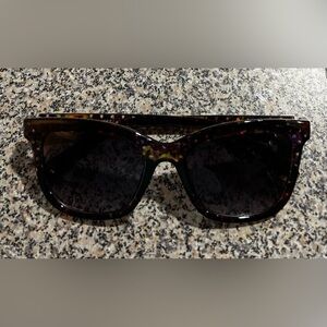 Lulu Guinness Tortoise Shell Sunglasses